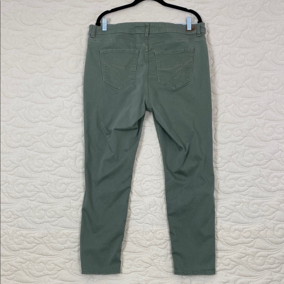 Jordache Skinny Jeans Green Sz 18W - Picture 7 of 11